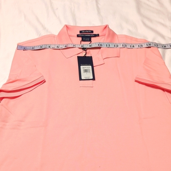 Ralph Lauren Women's pink Large size golf T-shirt. - Picture 4 of 12